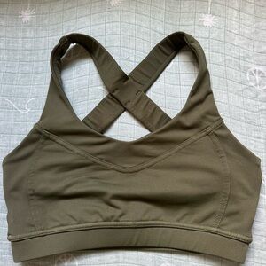 Hylete Khaki Sports Bra